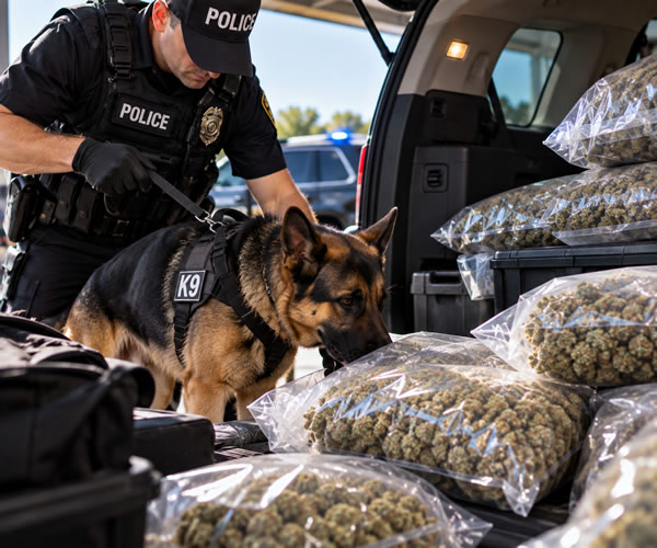 How Did Police Find the Alleged Marijuana